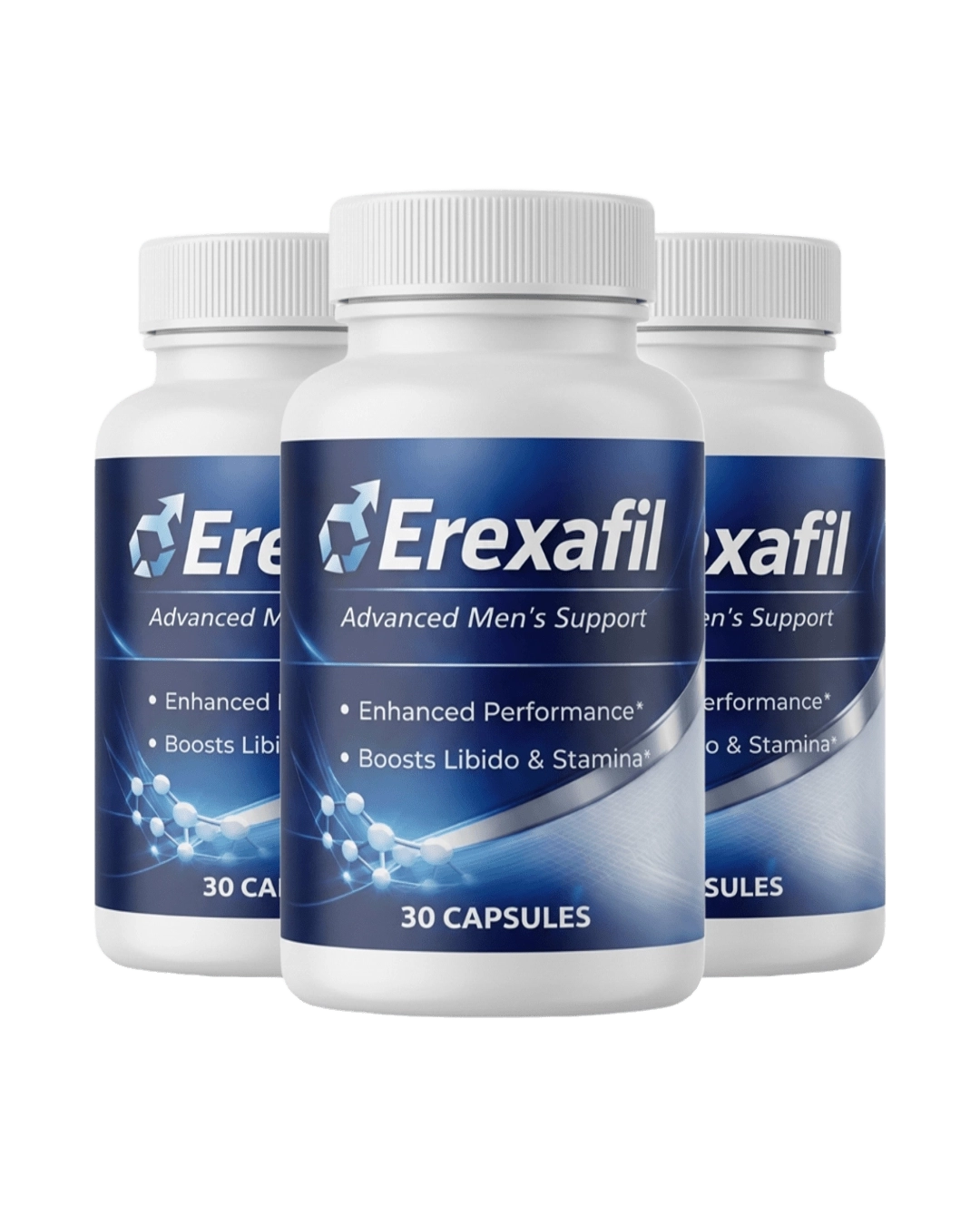 Erexafil 3-bottle package with 90-day supply